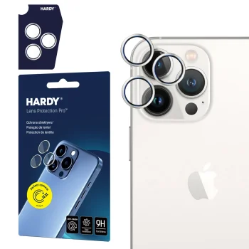 3mk HARDY Lens Protection Pro Glass  Apple iPhone 15 Pro Max - White