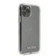 Guess iPhone 11 Pro dėklas Glitter, sidabrinis