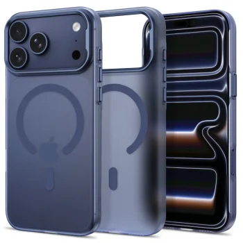 Tech-Protect MagZero MagSafe dėklas iPhone 17 / 18 Pro Max, tamsiai mėlynas