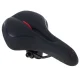 Sports Bicycle Saddle with Flexible Foam, Black