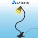 Izoxis 00019454 stalo lempa su segtuku ir pagrindu, juoda