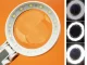 Magnifying Lamp with 20 LED Light and Stand for Reading & Close Work, White