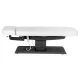 Elektrinė SPA kušetė Sillon Relax, 63-87 cm, balta su tamsaus medžio pagrindu