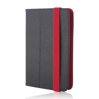 Universalus planšetės dėklas TFO ORBI 9-11" (27x20cm) juodas/raudonas