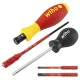Sukimo momento atsuktuvo rinkinys Wiha TorqueVario-S electric 2872-S3, 5 d.