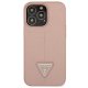 Guess Saffiano Triangle dėklas Apple iPhone 13 Pro / 13, Pink