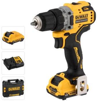 Akumuliatorinis gręžtuvas-suktuvas DeWalt DCD701D2-QW 12V 2x 2.0 Ah TSTAK
