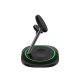 Tech-Protect QI15W-A46 3in1 Magnetic MagSafe Wireless Charger - Black