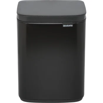 Šiukšliadėžė Brabantia Bo 4 l, matinė juoda