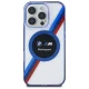 BMW Motosport IML Circle MagSafe dėklas iPhone 16 Pro Max, skaidrus