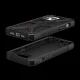 UAG Monarch dėklas iPhone 15 Pro Max telefonui, juodas Kevlar