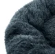 Leobert Plush Bed for Dogs and Cats 60cm, Dark Grey