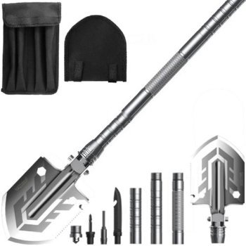 Sulankstomas kastuvas 16-in-1 Trizand