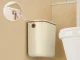 Hanging Kitchen Trash Can for Cabinet Door Under Sink with Lid, 2.9 Gal