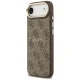Guess 4G PU Classic Logo MagSafe dėklas iPhone 17 Air - rudas