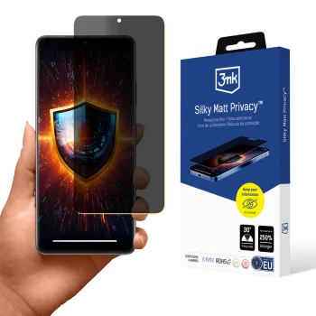 „3mk Silky Matt Privacy“ apsauginė plėvelė Samsung Galaxy S21 Ultra 5G