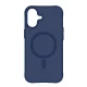 Apsauginis dėklas 3mk Smoke MagCase iPhone 17, mėlynas permatomas