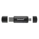 Intenso Flex Line USB atmintinė 32 GB USB-A / USB-C 3544480, juoda