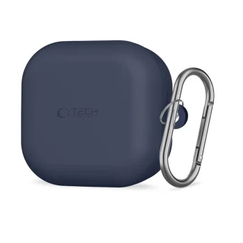 Tech-Protect Silicone Hook dėklas Samsung Galaxy Buds 4 / 4 Pro, juodas