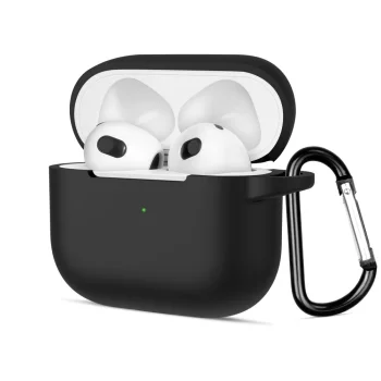Tech-Protect Icon Hook dėklas ausinėms AirPods Pro 1 / 2, juodas