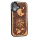 Bewood Wooden Case for iPhone 16 MERBAU WINDOW ROSE