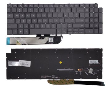 Dell Inspiron 5584 / 5590 / 5593 nešiojamojo kompiuterio klaviatūra su apšvietimu, US