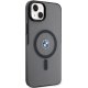 BMW Signature MagSafe dėklas iPhone 14 Plus / 15 Plus, juodas