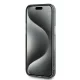 Karl Lagerfeld dėklas iPhone 15 Pro telefonui, juodas