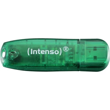 USB atmintinė Intenso Rainbow Line 8 GB USB 2.0, žalia