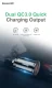 Baseus 30W QC 3.0, car charger Dual