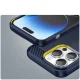Dėklas „Carbon“, skirtas „iPhone 14 Pro Max“, mėlynas