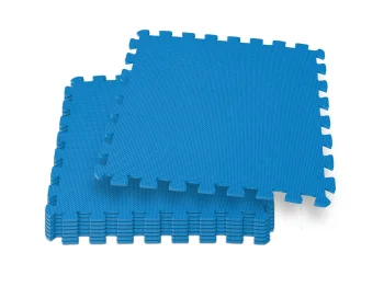 Intex 29081 dėlionės tipo baseino kilimėlis 8 vnt., mėlynas