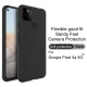 IMAK UC-3 smūgiams atsparus TPU dėklas Google Pixel 5a 5G, juodas