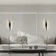 Double LED Wall Lamp 9W, 50cm, Cold White, Black