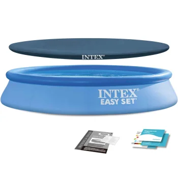 Pripučiamas sodo baseinas Intex 28116, 305 x 61 cm su uždangalu