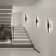 Double LED Wall Lamp 9W, 50cm, Cold White, Black