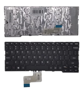 Nešiojamojo kompiuterio klaviatūra Lenovo Yoga 300-11, US išdėstymas, juoda