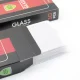 6D apsauginis grūdintas stiklas Samsung Galaxy A06s, juodas rėmelis, 10 vnt.