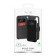 Puro Wallet Stand atverčiamas dėklas iPhone 17 telefonui, juodas