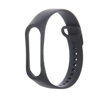 TFO silikoninis dirželis išmaniajai apyrankei Xiaomi Mi Band 7, juodas