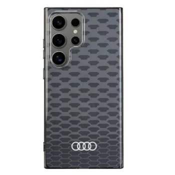 Audi dėklas IML Stitching Pattern MagSafe skirtas Samsung Galaxy S24 Ultra, juodas