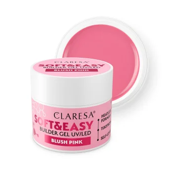 Claresa Soft&Easy Builder Gel, Blush Pink, 90 g