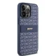 DKNY Mono Stripe & Metal Logo MagSafe dėklas iPhone 15 Pro Max telefonui, juodas