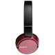 Uždėtinės ausinės Sony MDR-ZX310APR, raudonos