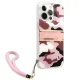 Guess Camo Strap Dėklas iPhone 13 / 13 Pro, Rožinis