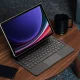 Dux Ducis MK Series dėklas su Bluetooth klaviatūra Samsung Galaxy Tab S9+ / S8+ / S7+, juodas
