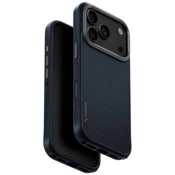 Uniq Keva Magclick dėklas, skirtas iPhone 17 Pro, mėlynas