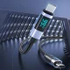 Orico LDC2C USB-C į USB-C laidas PD 100W su LED ekranu 3m, juodas