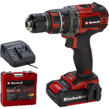 Akumuliatorinis smūginis gręžtuvas-suktuvas Einhell TP-CD 18/60 Li-i BL (1x 2.0 Ah, 60 Nm)
