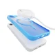 Puro Gradient MagSafe silikoninis dėklas iPhone 16e / 17e, mėlynas